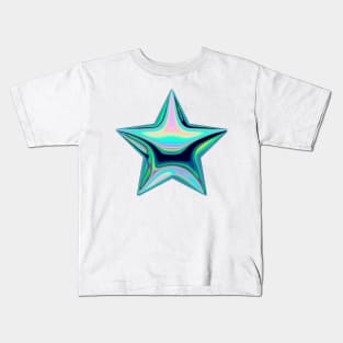 Silver star balloon Kids T-Shirt